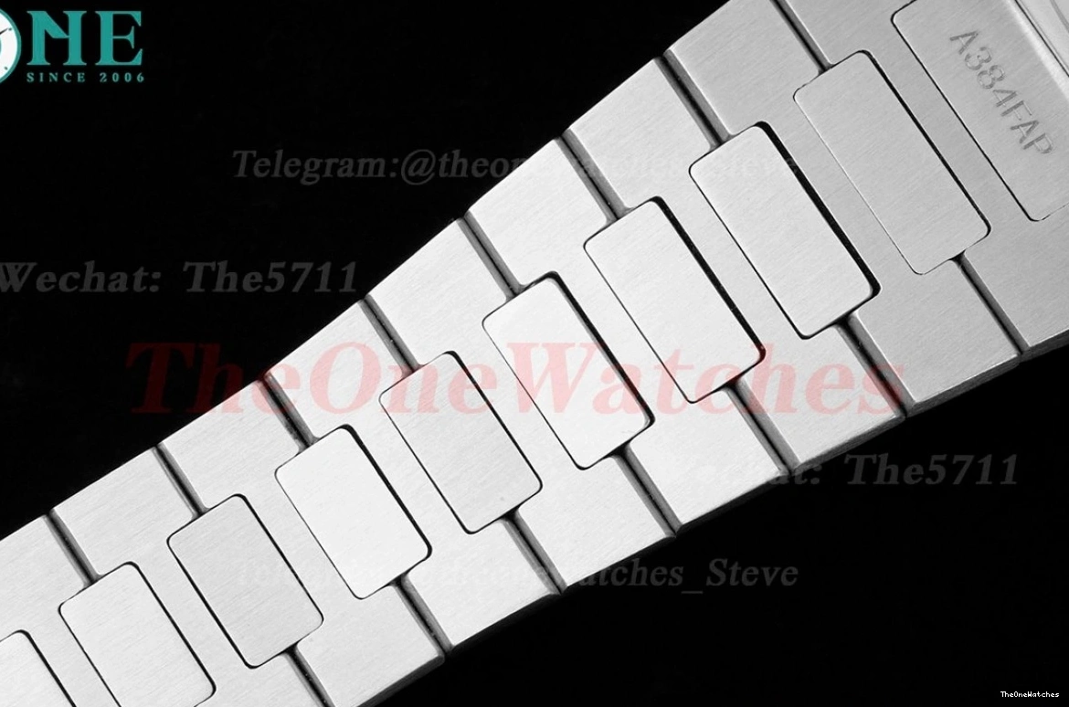 Nautilus 5740 40mm A240 Stk SS SS GRF White 0307